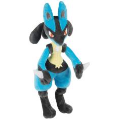 Imagem de Pokémon Lucario Pelúcia Animal Recheado - Grande 12"