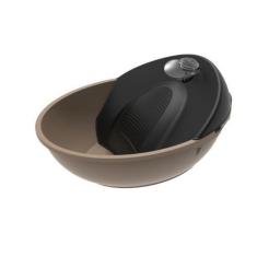 Imagem de Bebedouro Fonte Para Cães E Gatos Petit Plast Pet Preto 110V