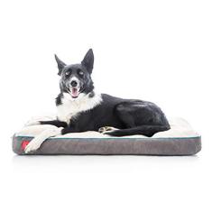 Imagem de Cama viscoelástica para cães - 86 x 56 cm - cáqui