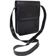 Imagem de Bolsa Pasta Masculina Executiva Social Em Couro Alça Transversal Compo