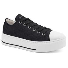 Imagem de Tênis Casual Feminino Preto Grafite Branco Ramarim 2397222-0011-Feminino
