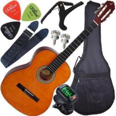 Imagem de Violão Giannini Start N14 Cordas Nylon Acústico Kit