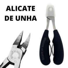 Imagem de Cortador De Unha Alicate Curvo Aço Inox P/ Unhas De Pé E Mão - Aimimi