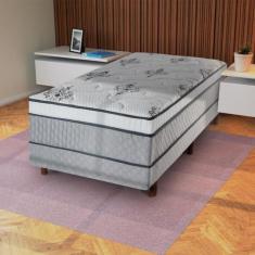 Imagem de Cama Box Conjugado Solteiro 88cm Multi Cristalflex, Grafite