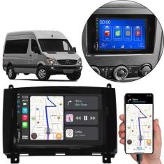 Imagem de Kit Multimídia Carplay Sprinter B200 Vito 7 Pol MP5 Touch-screen + Câm