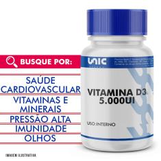 Imagem de Vitamina D3 5000UI 90 Cápsulas