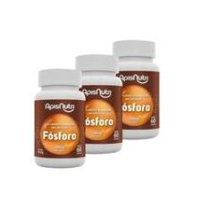 Imagem de Kit 3 Suplementos Alimentar De Fósforo 60 Caps Apisnutri