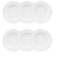 Imagem de Conjunto de Pratos Fundos 06 Peças Oxford Soleil White