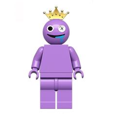 Imagem de Boneco Blocos De Montar Rainbow Friend Roxo