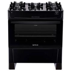 Imagem de Fogao 5 Bocas Atlas de Piso Automático com Mesa de Vidro Forno Grande 