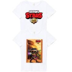 Imagem de Kit 2 Camisetas Game Brawl Stars Infantil E Juvenil