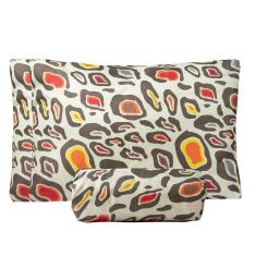 Imagem de Jogo De Lençol Casal Padrão Bouti Basic Estampado 180 Fios 3 Peças - Maxi Onça