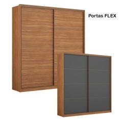 Imagem de Guarda Roupa Casal Orlando 2 Portas Flex 217x230cm Sem Espelho  EdeCas