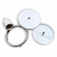 Imagem de Pendente Canopla Redonda em Alumínio  12cm Ref.352 - Belly Lustre