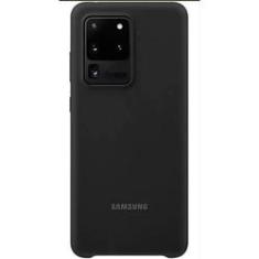 Imagem de Capa Samsung Galaxy S20 Ultra Silicone Cover  Aveludada Internamente