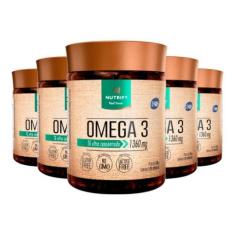 Imagem de Kit 5 Ômega 3 Tg Ultra Nutrify 120 Cápsulas