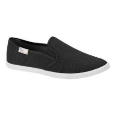 Imagem de Tênis Slip On Beira Rio Básico Liso Lona Feminino-Feminino