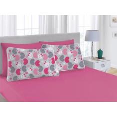 Imagem de Jogo De Lençol Casal Padrão Estampado Kids 3Pç Malha Com Elástico - 10