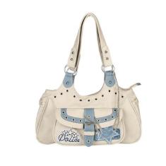 Imagem de Bolsa de ombro Grunge Hobo Fairy Grunge Y2K vintage bolsa tiracolo para mulheres, Preto