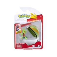 Imagem de Boneco Treecko com Nest Ball - Pokémon