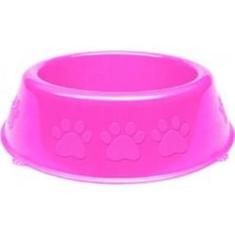 Imagem de Comedouro Perolizado Luxo Med 1900ml Rosa