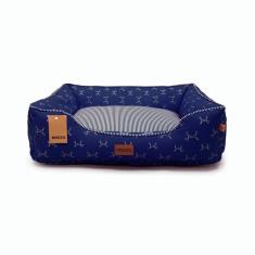 Imagem de Cama Meau Munique Azul Marinho - Tam. gg