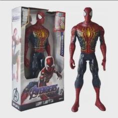 Imagem de Boneco Homem Aranha Avengers 30Cm C/Luz e Som.
