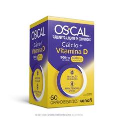 Imagem de Os-Cal Mobility Cálcio 500mg + Vitamina D 400UI D 60 comprimidos