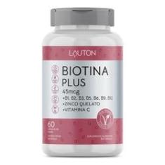 Imagem de Biotina Plus - 45mcg - 60 Cápsulas - Lauton Nutrition