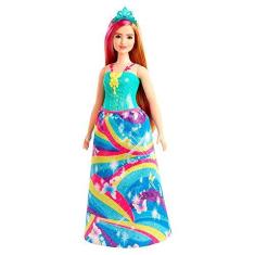 Imagem de Barbie Dreamtopia Princesa Loira Vestido Borboleta - Mattel