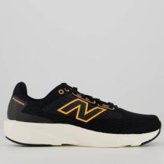 Imagem de Tênis New Balance 413 V3 Preto e Laranja-Masculino