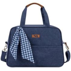 Imagem de Bolsa De Maternidade Hug Média Mescla ul Marinho