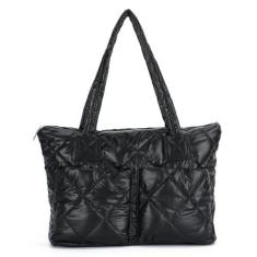 Imagem de Ynport Bolsa de ombro acolchoada para mulheres, grande, leve, fofa, casual, Hobo, para viagem, academia