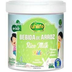 Imagem de Bebida De Arroz Rice Milk Kids Baunilha 200g Unilife