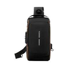 Imagem de Bolsa De Peito Multifuncional Com Carregamento Usb Antirroubo Masculin