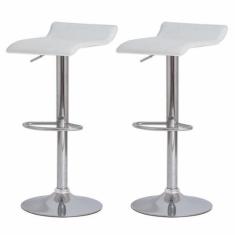 Imagem de Kit 2 Banquetas Para Cozinha Altas Belo Horizonte Giratória - Cadeiras