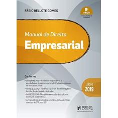 Imagem de Manual de Direito Empresarial - Fábio Bellote Gomes - 9788544226636