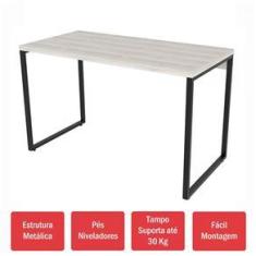 Imagem de Mesa Escrivaninha Kuadra Snow - Compace