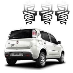Imagem de Kit 3 Adesivos Podium Tribal Way Uno Way Sporting Vivace 2011/