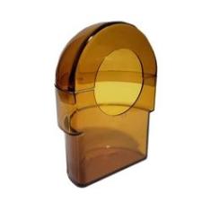 Imagem de Comedouro Meia Lua Animalplast 60ml - Ambar