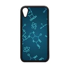 Imagem de Ilustração de estrutura molecular química  para iPhone XR capa para proteção de telefone Apple