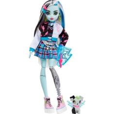 Imagem de Boneca fashion Monster High Frankie Stein com acessórios