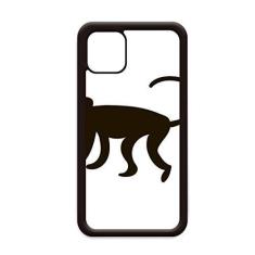 Imagem de Capa Portrayal de animal de macaco preto para iPhone 11 Pro Max para capa de celular da Apple