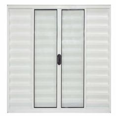 Imagem de Janela De Alum nio Branco Veneziana De Correr 6 Folhas Sem Gr