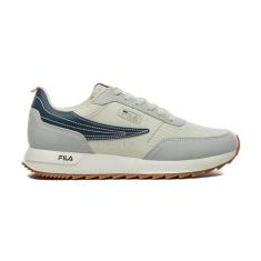 Imagem de Tenis Fila Retro Flag Masculino,Prata/Branco/Marinho,43