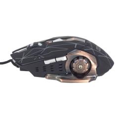 Imagem de Mouse Gamer Cabo USB Óptico com Luzes 3600 Dpi 6 botões