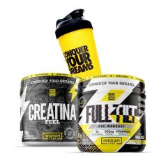 Imagem de Kit Creatina Fuel 150G + Pre Treino Full Tilt + Coqueteleira