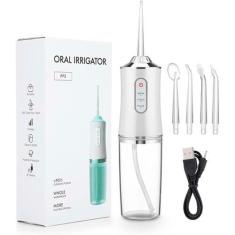 Imagem de Irrigador Bucal Elétrico Jato D'água + 4 Bicos - Usb - Relet