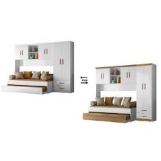 Imagem de Jogo De Quarto Infantil Modulado Ônix Com Bicama Flex - Peternella