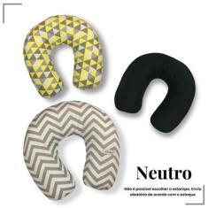 Imagem de Travesseiro De Pescoço Viagem Infantil Almofada Unissex - Gabriela Mar